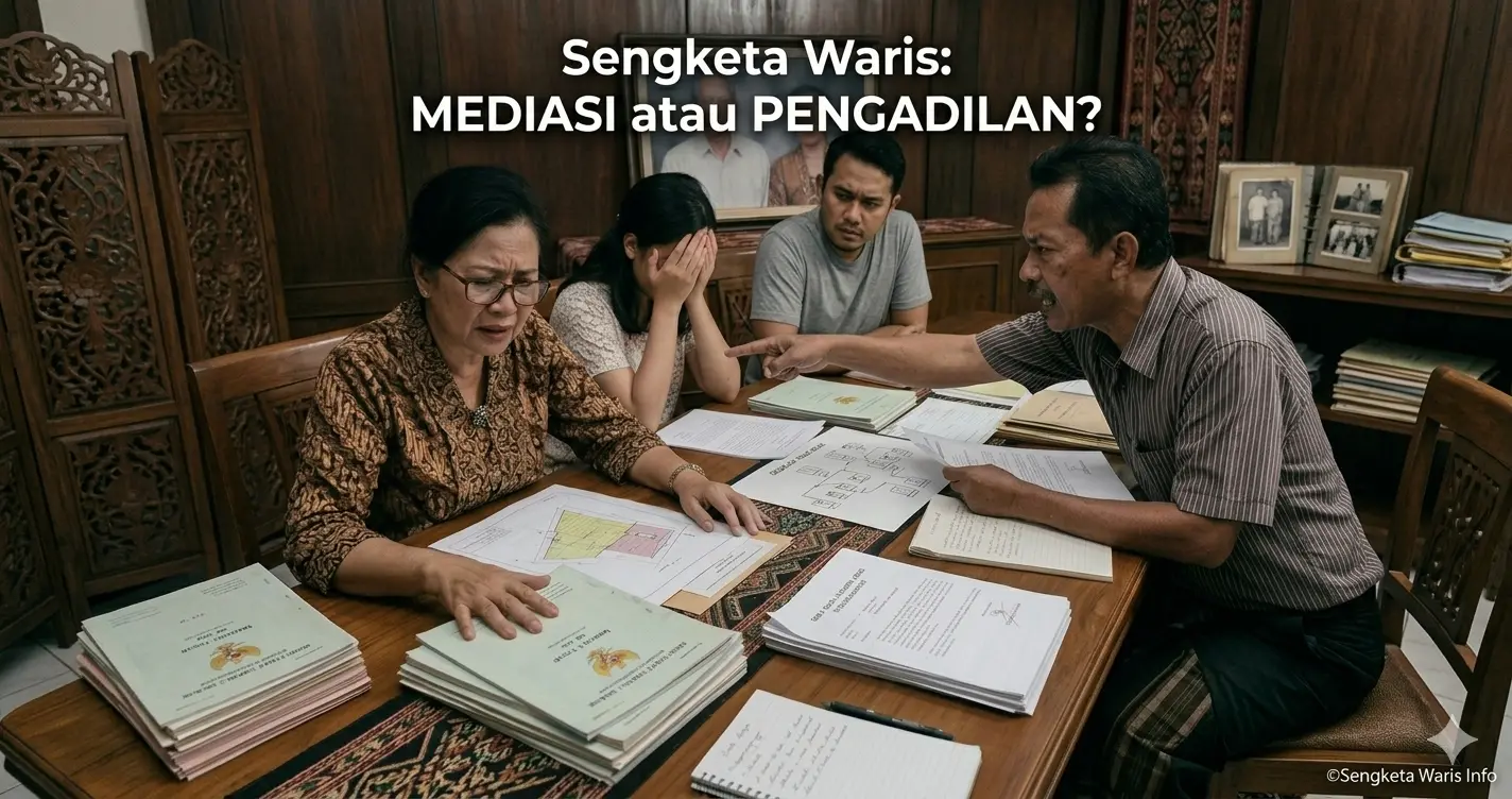 Mediasi vs Pengadilan Sengketa Ahli Waris